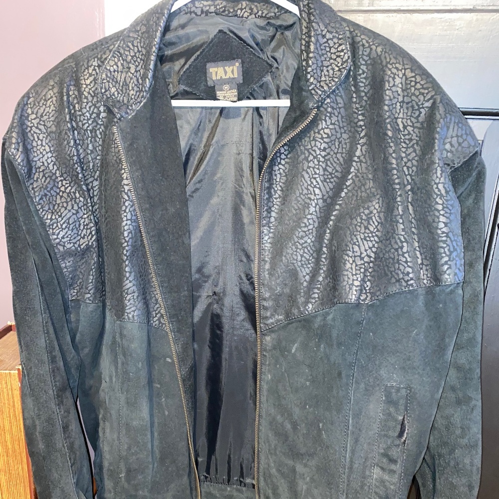 Leather vintage jacket